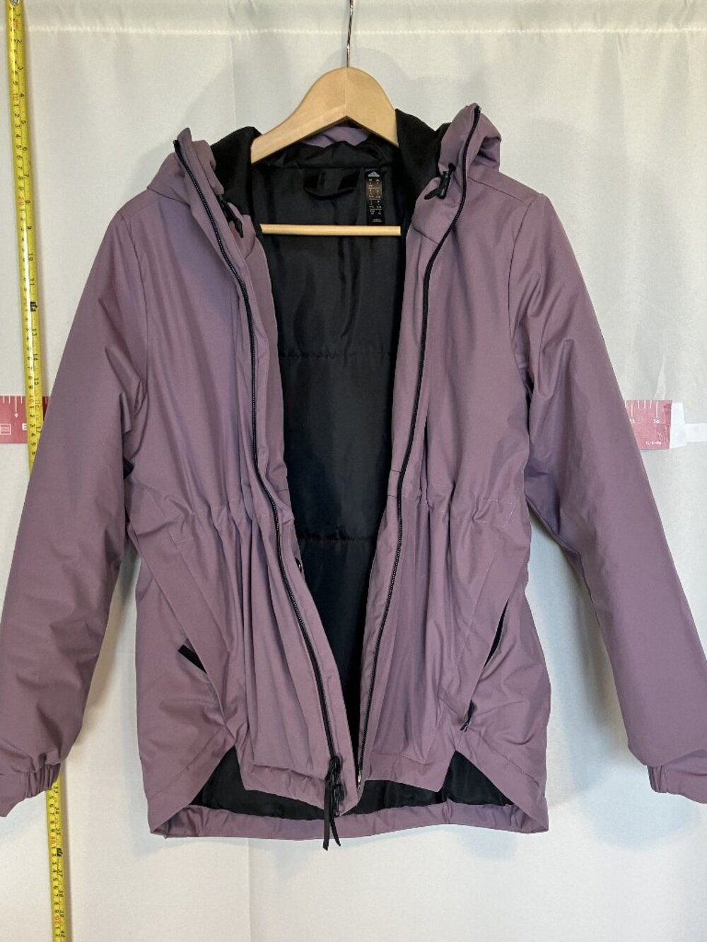 Adidas Hooded Jacket in Light Purple